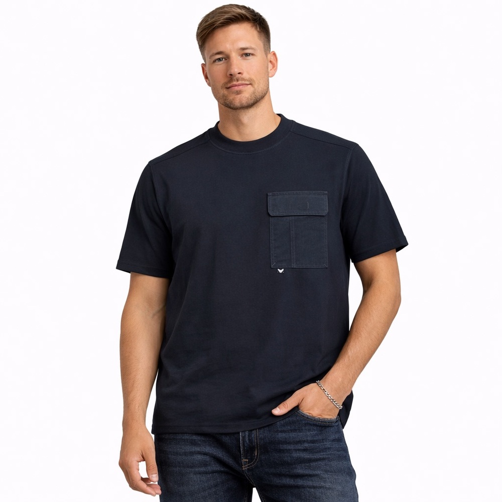 Cross‎ Eyed Moose Mens Black CEM Cargo Pocket T Shirt Size XXXL